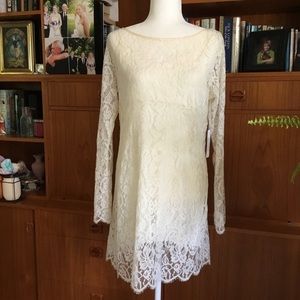 VELVET BY GRAHAM & SPENCER LACE DRESS NWT